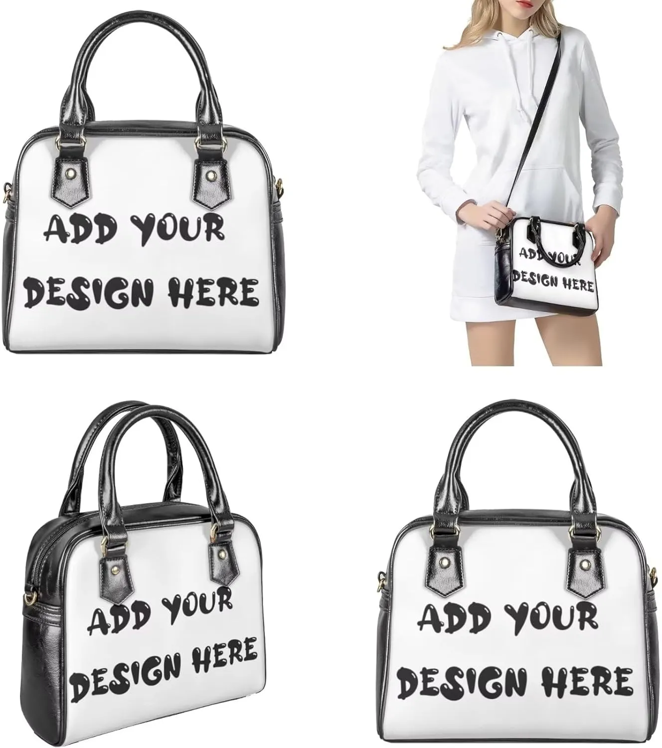FOR U DESIGNS Trending Purses and Handbags for Women Leather Crossbody Shoulder Tote Bag for Work Gym Travel Satchel Bags