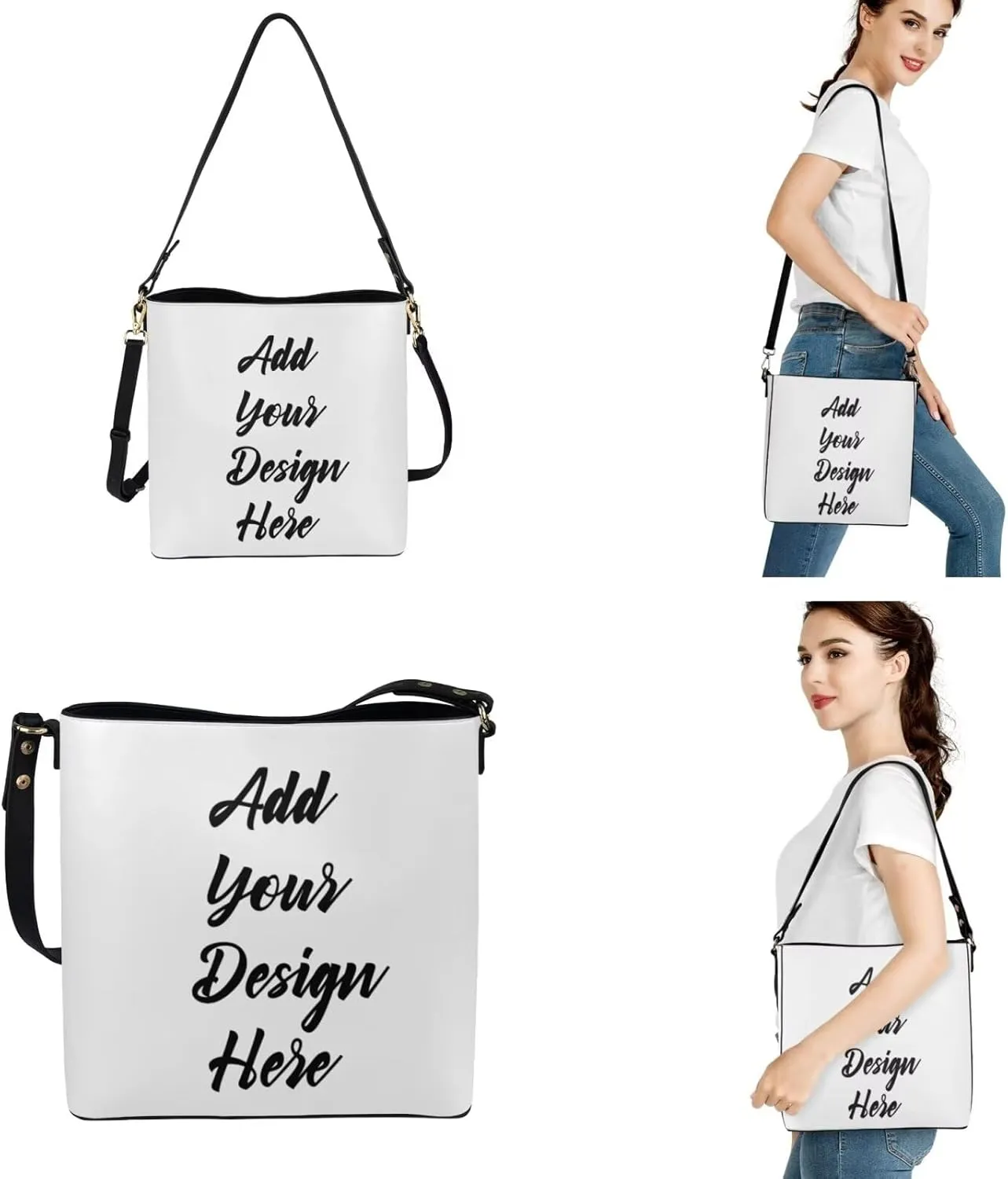 FOR U DESIGNS Trending Purses and Handbags for Women Leather Crossbody Shoulder Tote Bag for Work Gym Travel Satchel Bags