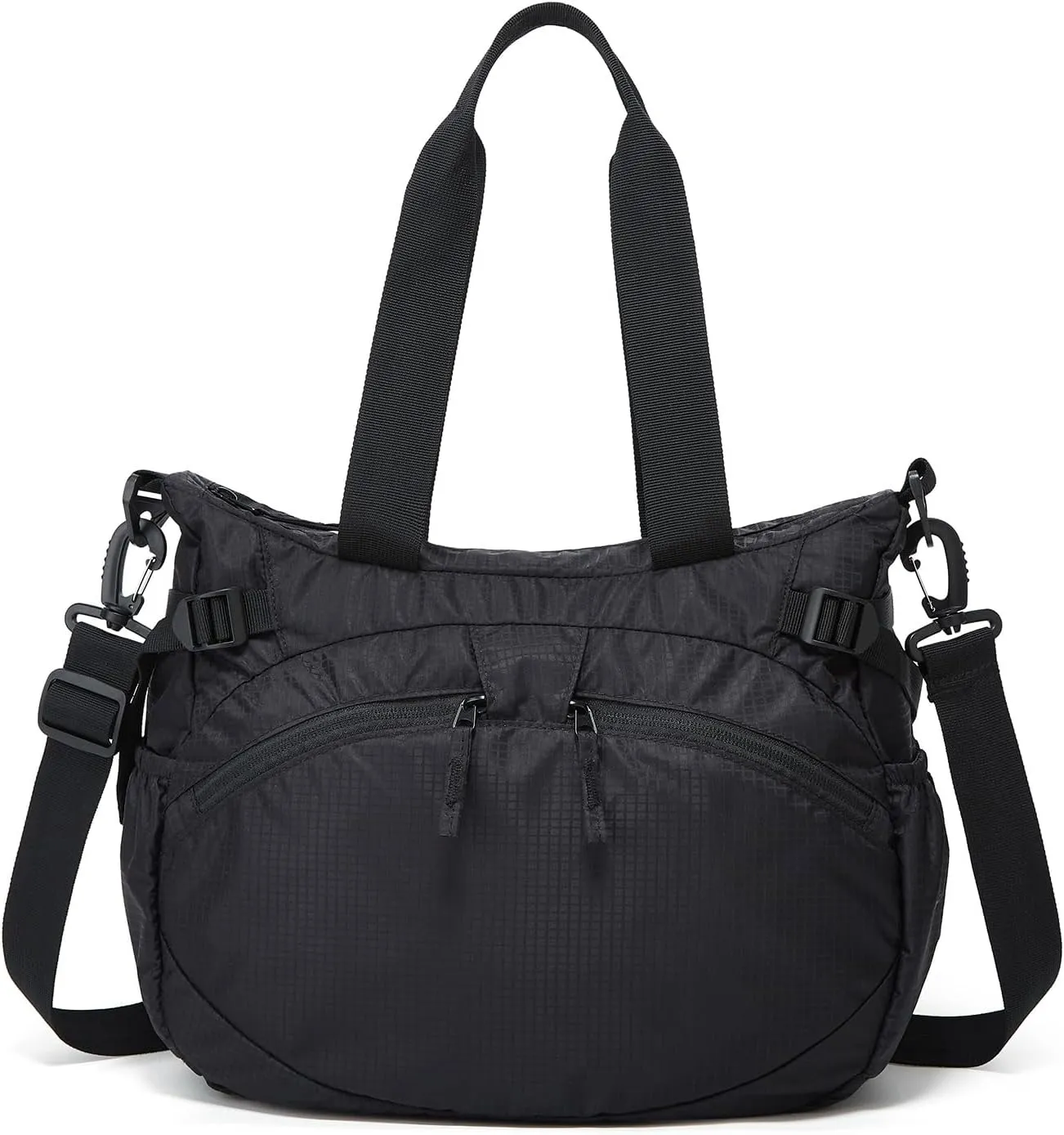 forestfish Small Gym Tote Bag, Carry on Luggage Handbag Shoulder Bag Lightweight Waterproof