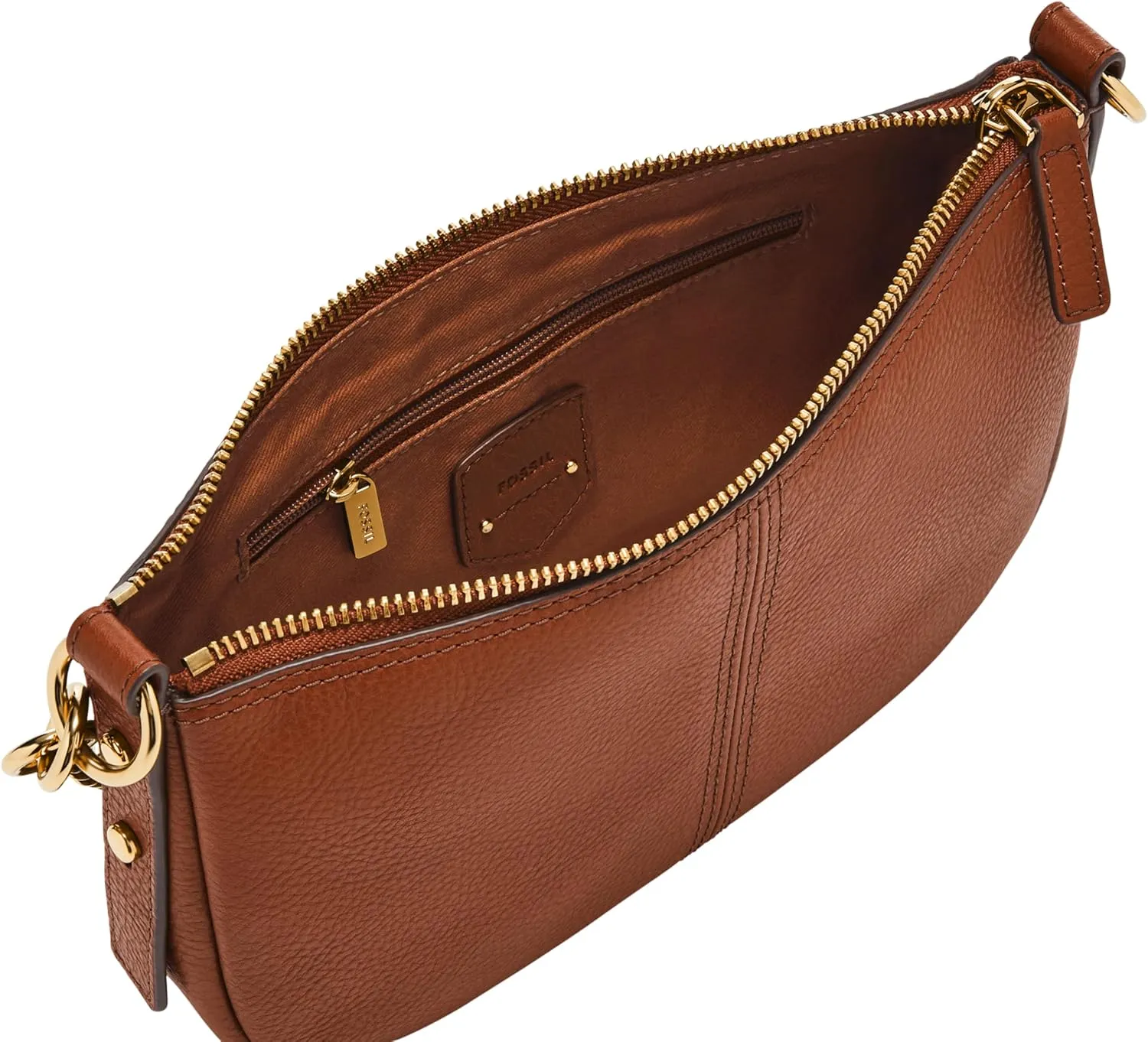 Fossil Women's Jolie Leather Small Shoulder Bag Purse Handbag for Women