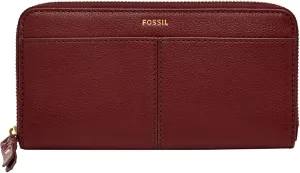 Fossil Women's Tara Leather Zip Around Clutch Wallet for Women