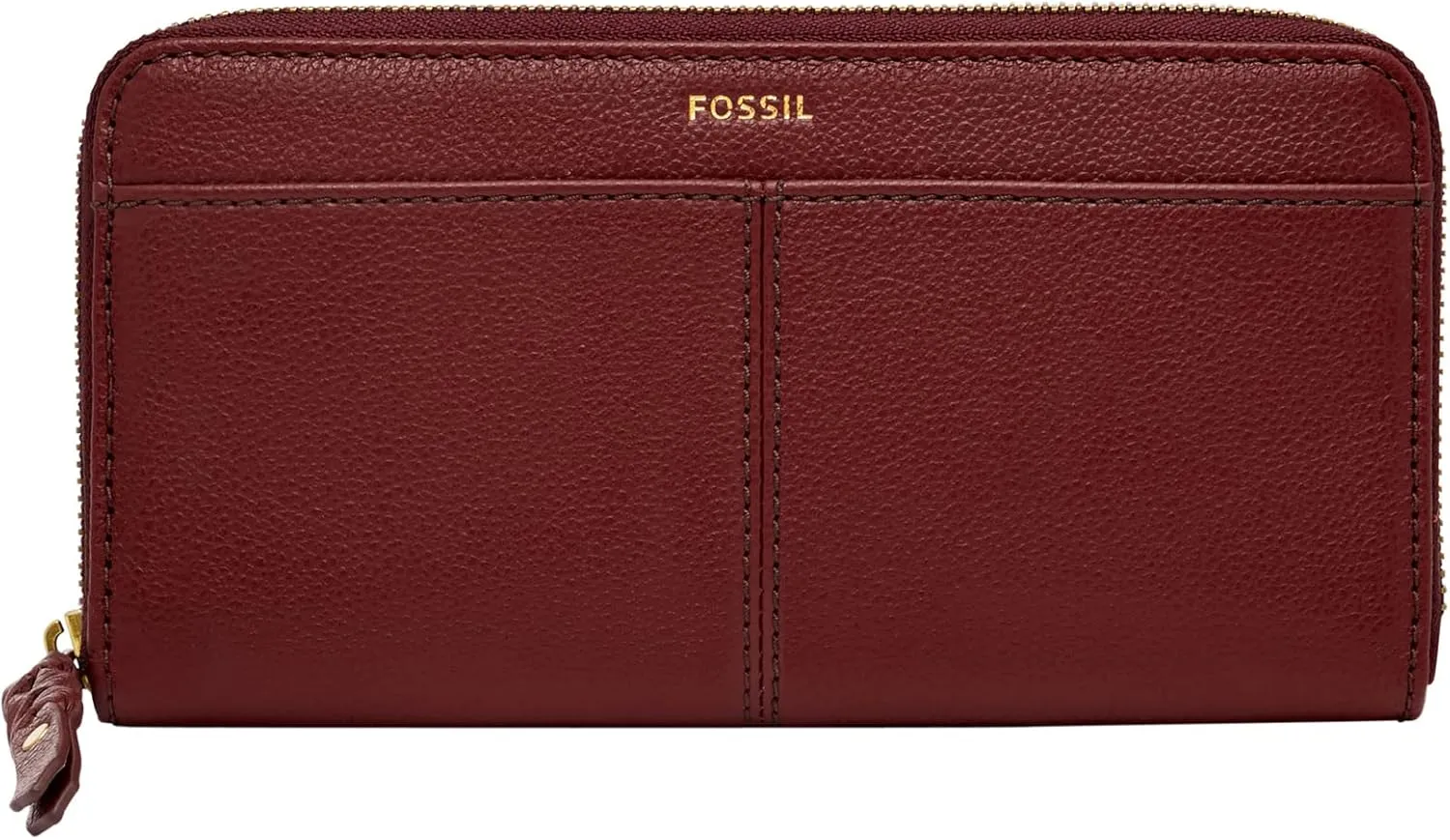 Fossil Women's Tara Leather Zip Around Clutch Wallet for Women