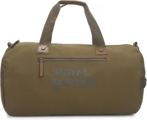 Freebie Duffel Bag Olive 100% Canvas Waterproof Heavy-Duty Motorcycle Travel Bag Large Capacity Weekend Luggage Durable Gym Sports Bag Tactical Adventure Duffle for Bikers Camping Hiking