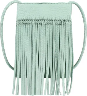 Fringe Crossbody Bag - Small Wallet Phone Bag Faux Soft Leather Shoulder Purse Satchel Sling