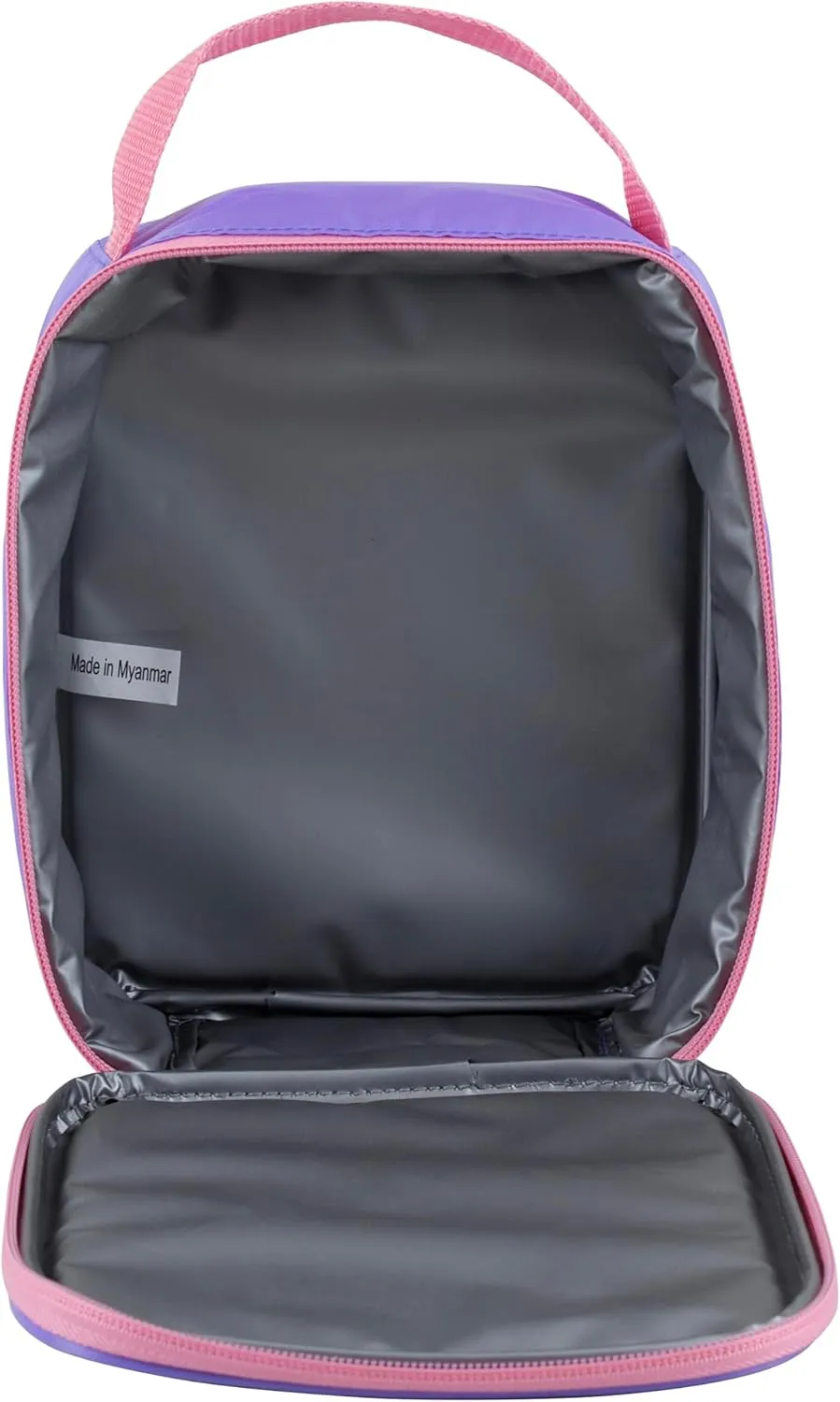 FUEL Lunch Backpack Set Water Resistant Dome Bookbag Bag Soft Reusable Insulated Cooler Lunch Box Thermal Travel Office Lunch Bag, Floral