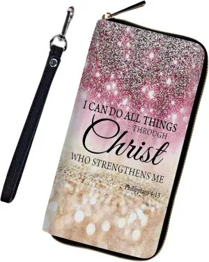 FUYOCWE Wristlet Wallet for Women,Large Capacity RFID Blocking Credit Card Holder Zipper Cash Wallets Cell-Phone Clutch Purse