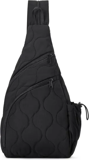 G4Free Casual Crossbody Bag Sling Daypack for Women Lightweight Backpack Fashionable Chest Bag for Daily Outings