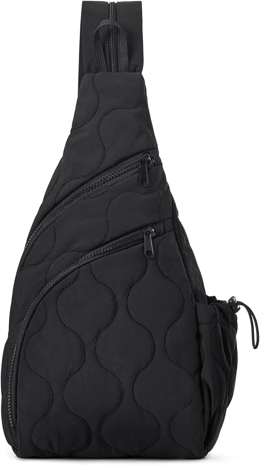 G4Free Casual Crossbody Bag Sling Daypack for Women Lightweight Backpack Fashionable Chest Bag for Daily Outings