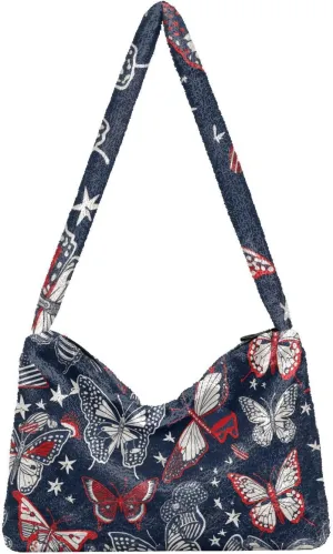 GAIGEO Colorful Stunning Phoenix Shoulder Handbag, Woman Shoulder Bag with Zipper, Autumn Handbags