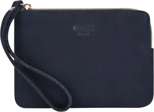 Genuine Leather 4.5 x 6.5 Wristlet Purse for Women, Evening Wristlet Pouch Clutch Bag