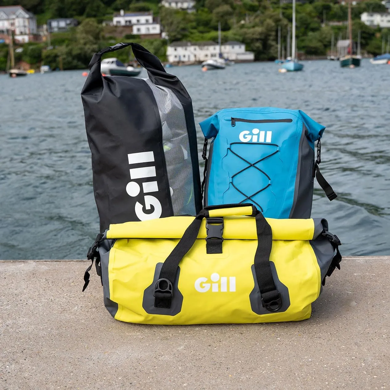 Gill Voyager 60 Litre Duffel Bag - Waterproof & Puncture Resistant for Water Sport, Gym, Beach, Boating, Travel, Camping