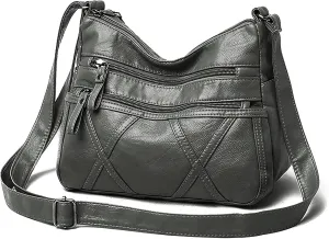 Gladdon Small Crossbody Bags for Women Leather Shoulder Purses Vegan Womens Cross body Bag Lightweight