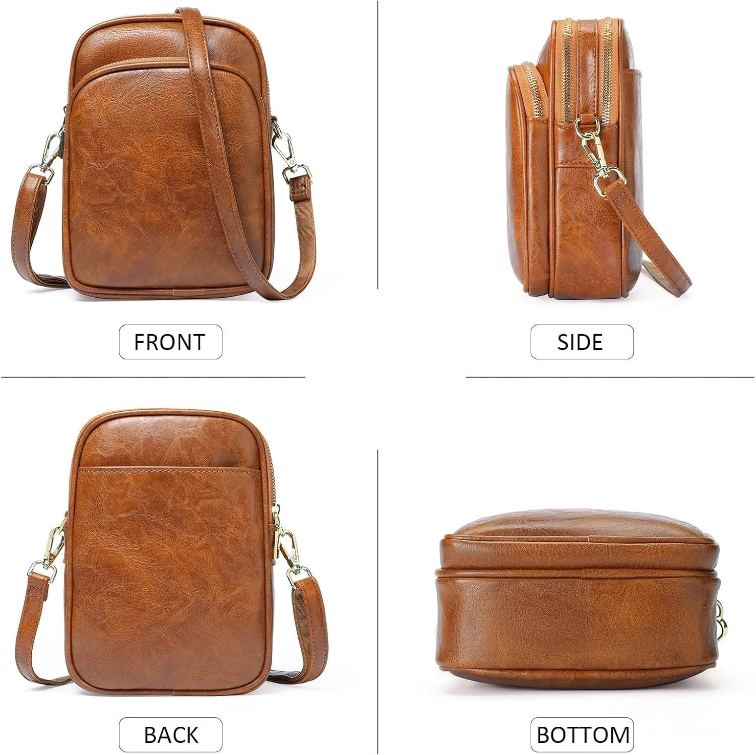 GOIACII Small Shoulder Bag for Women Mini Crossbody Bag Purse