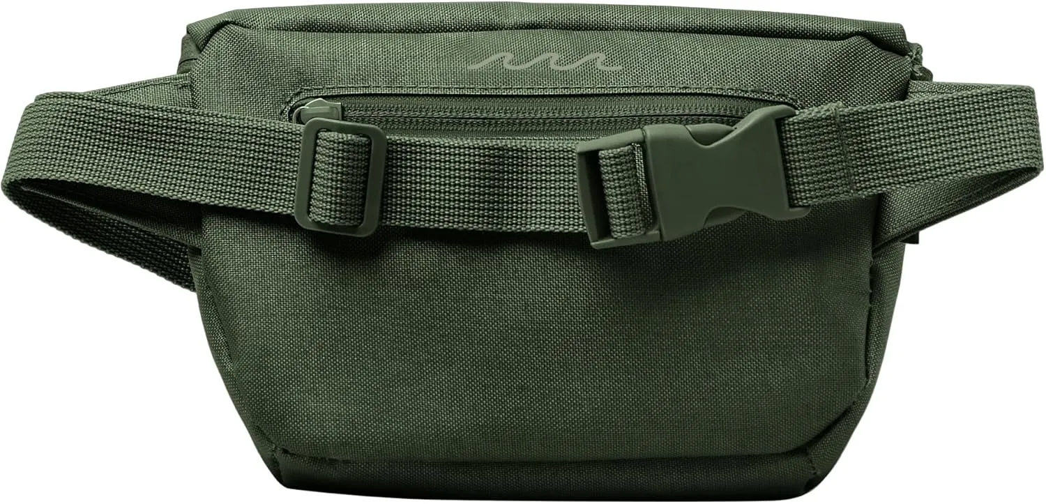 GOT BAG - Lightweight Hip Bag, Used as a Fanny Pack, Shoulder Bag, or Sling Bag for Hands Free Storage, Eco-Conscious Bag Made of Recycled Ocean Impact Plastic™ (Algae Color)