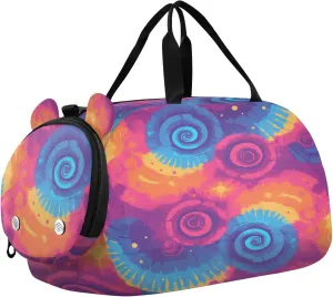 GuoChe Side Purse Crossbody with Shoes Compartment Beauty Small Shoulder Bag for Take a walk