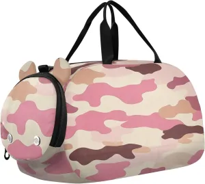 GuoChe West Crossbody Purse with Shoes Compartment Practical Messenger Bag Crossbody for Have a meal