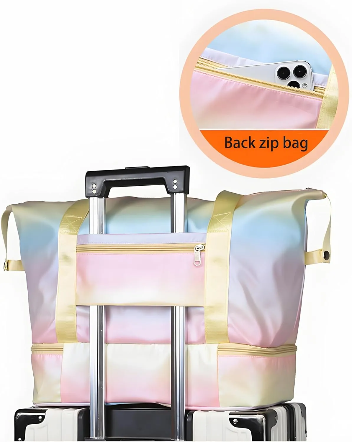 Gym Bag Womens Mens with Shoes Compartment and Wet Pocket Travel Duffel Bag for Women for Plane Sport Gym Tote Bags Swimming Yoga Waterproof Weekend Overnight Bag Carry on Bag Hospital Holdalls