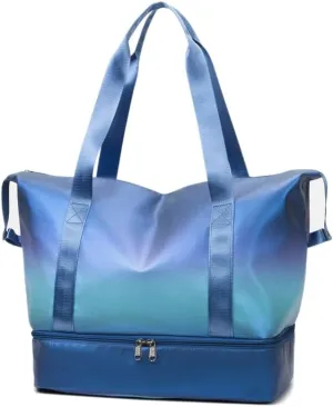 Gym Bag Womens Mens with Shoes Compartment and Wet Pocket Travel Duffel Bag for Women for Plane Sport Gym Tote Bags Swimming Yoga Waterproof Weekend Overnight Bag Carry on Bag Hospital Holdalls