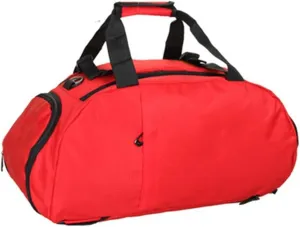 Gym Bags Waterproof Fitness Sports Bag Men Women Outdoor Fitness Bag Portable Gym Handbag Ultralight Yoga Bag Outdoor Gym Sports Backpack (Color : Orange) (Red)