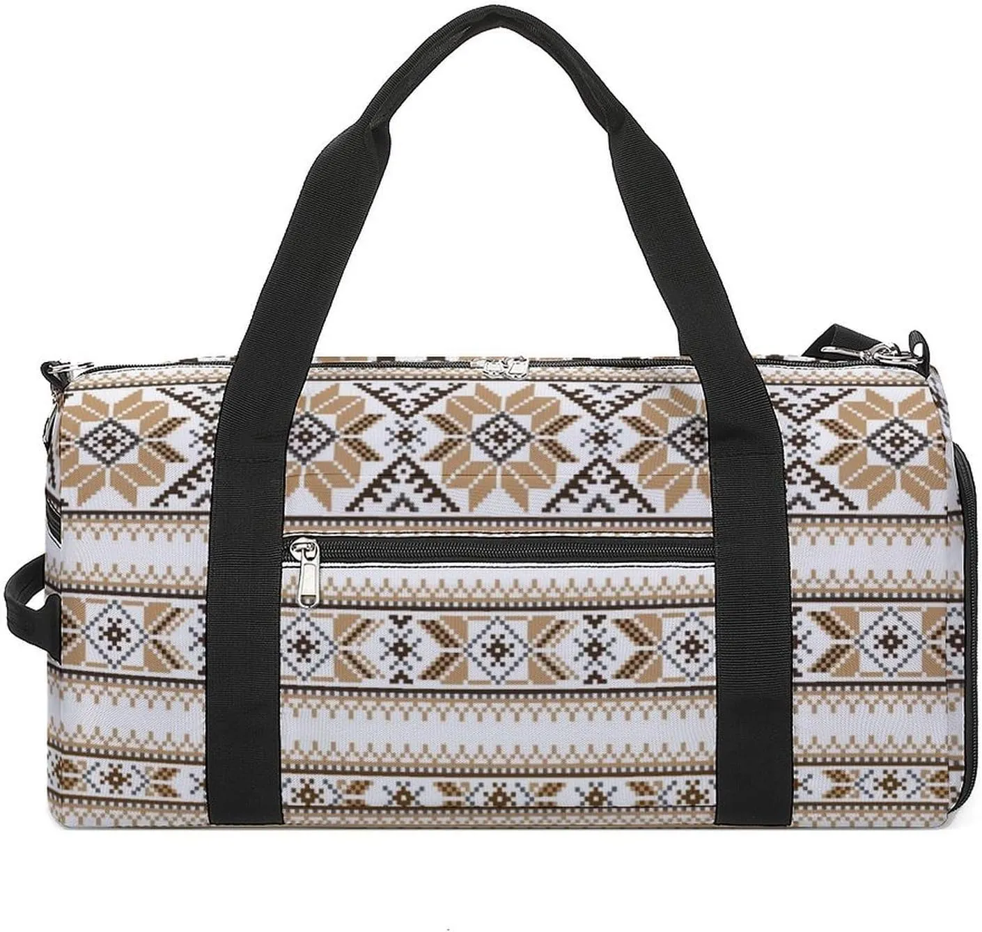 Gym Duffel Bag with Shoe Compartment Wet Pocket, Bo_6_new_04 Travel Bag for Men Women