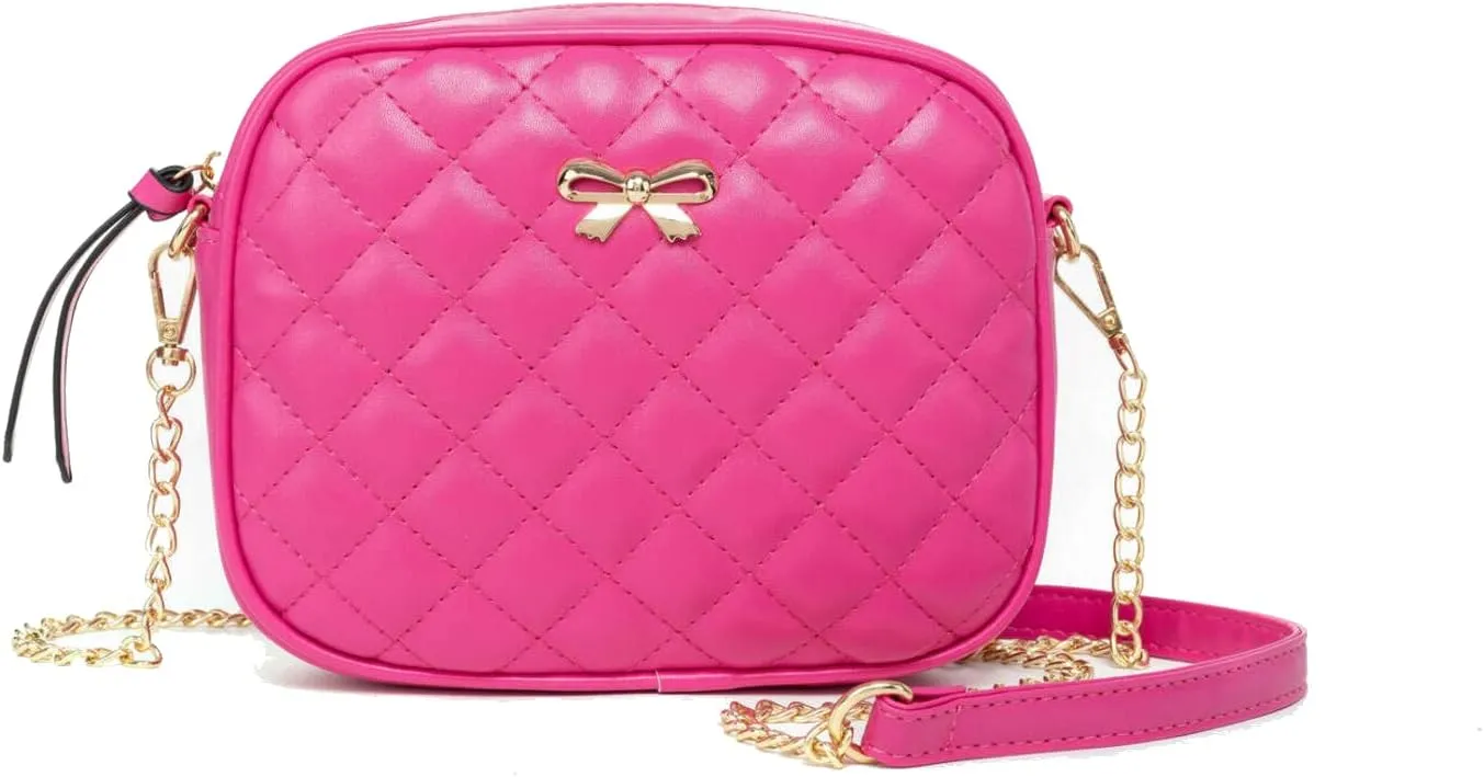 Hanbella Small Crossbody Bags for Women and Girls, Cute PU Leather Purses and Handbags for Teens, Women's Wristlet Clutch