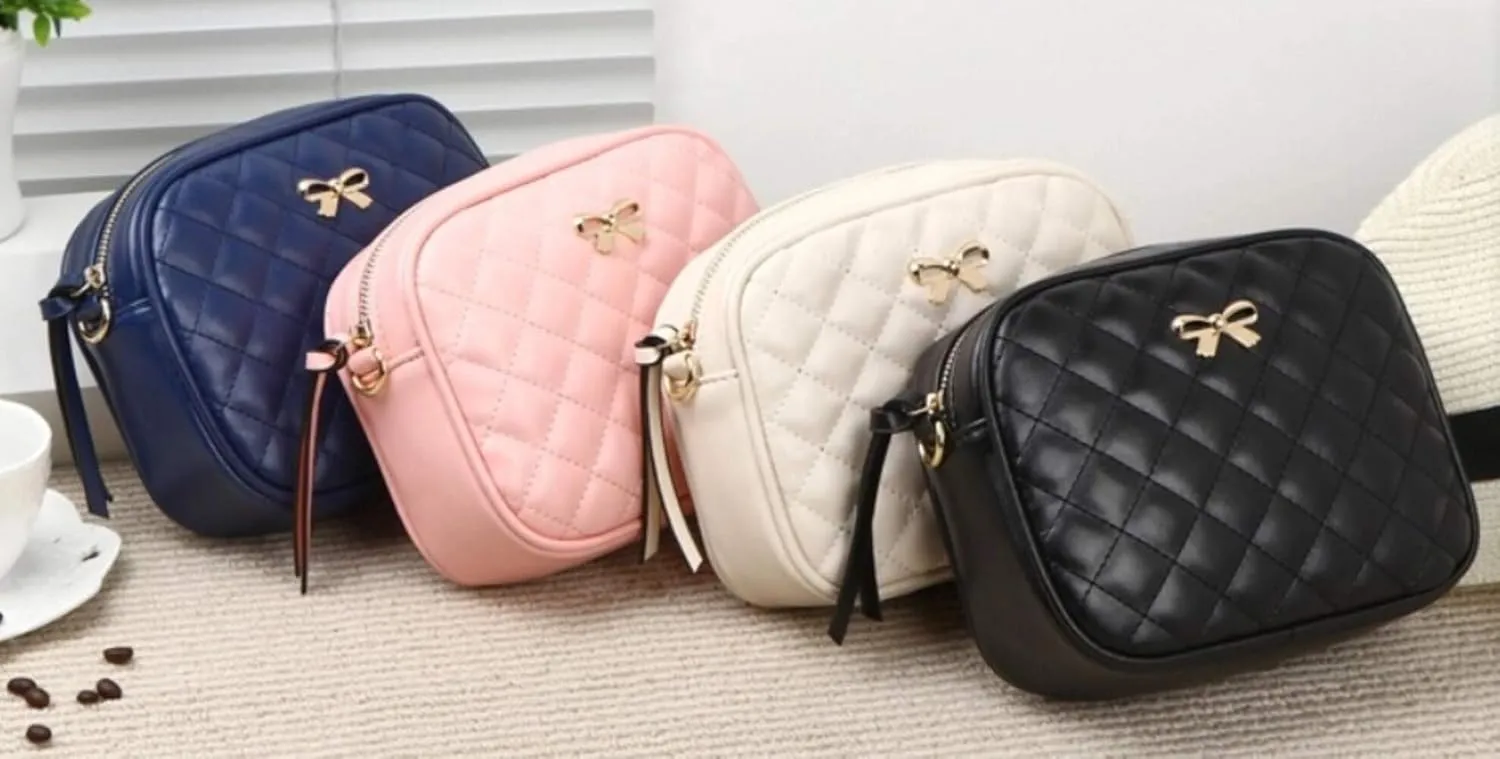 Hanbella Small Crossbody Bags for Women and Girls, Cute PU Leather Purses and Handbags for Teens, Women's Wristlet Clutch
