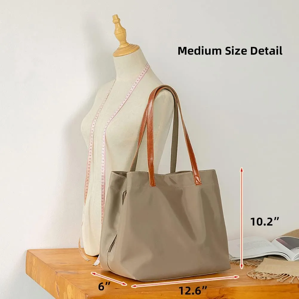 Handbag for Women Top Handle Tote Bag Waterproof Shoulder Purse Multi-Pocket Commute Satchels Work Bags