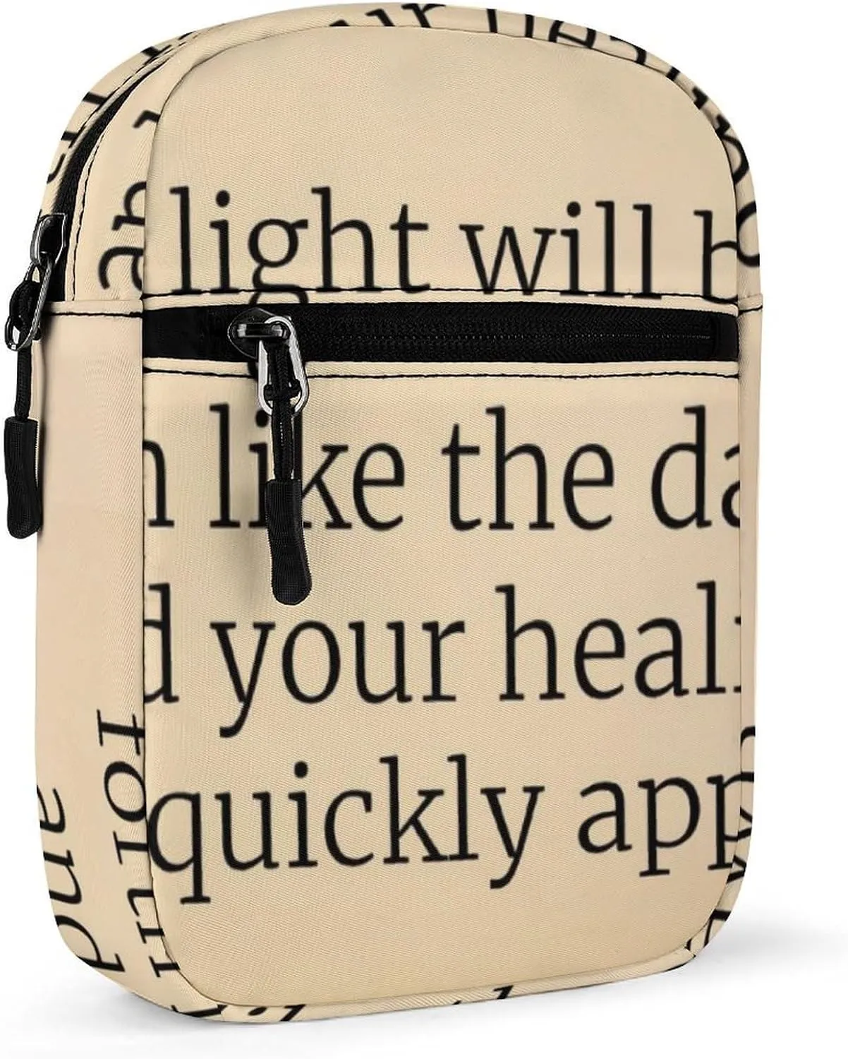 Healing Bible Images Crossbody Bag Small Shoulder Bag Waterproof, Lightweight And Convenient