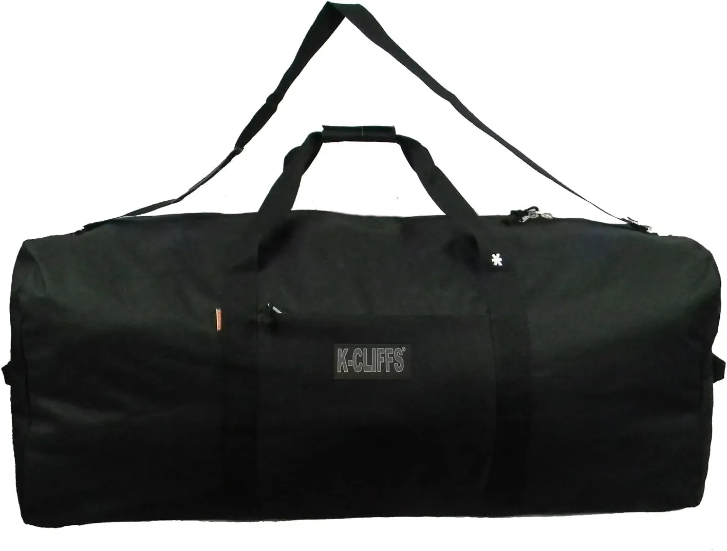 Heavy Duty Cargo Duffel Large Sport Gear Drum Set Equipment Hardware Travel Bag Rooftop Rack Bag (24" x 12" x 12", Black)
