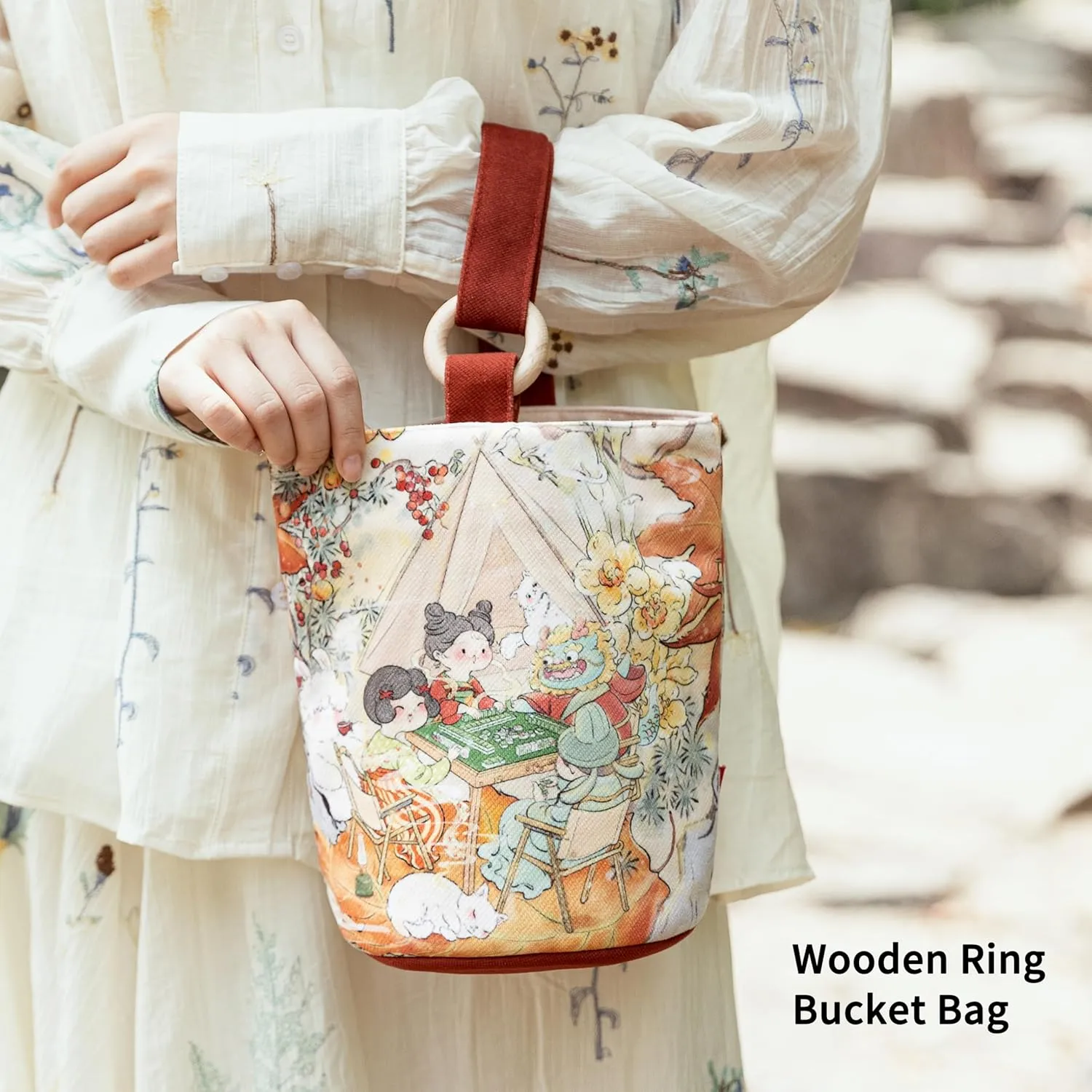 Hobo Crossbody Shoulder Tote Bag Canvas Tote Handbags Bucket Bag Purses for Women Trendy Shoulder Bag Canvas Handbag