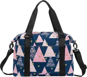 HUA ANGEL Travel Duffel Bag - Medium Size Weekend Overnight Tote Bag for Gym, Sports, Workout - Unisex Fitness Bag with Strap