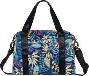 HUA ANGEL Travel Duffel Bag - Medium Size Weekend Overnight Tote Bag for Gym, Sports, Workout - Unisex Fitness Bag with Strap