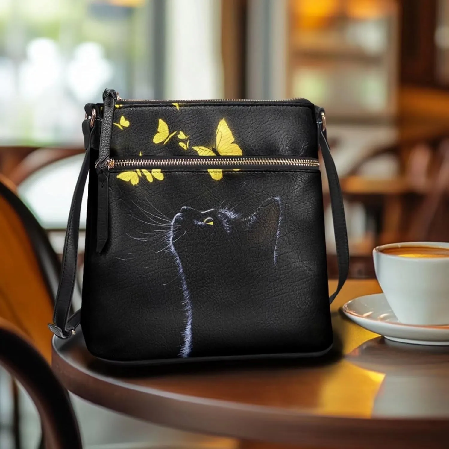 HUGS IDEA Crossbody Purse for Women,Lightweight Crossbody Bag Soft Leather Women's Shoulder Handbags