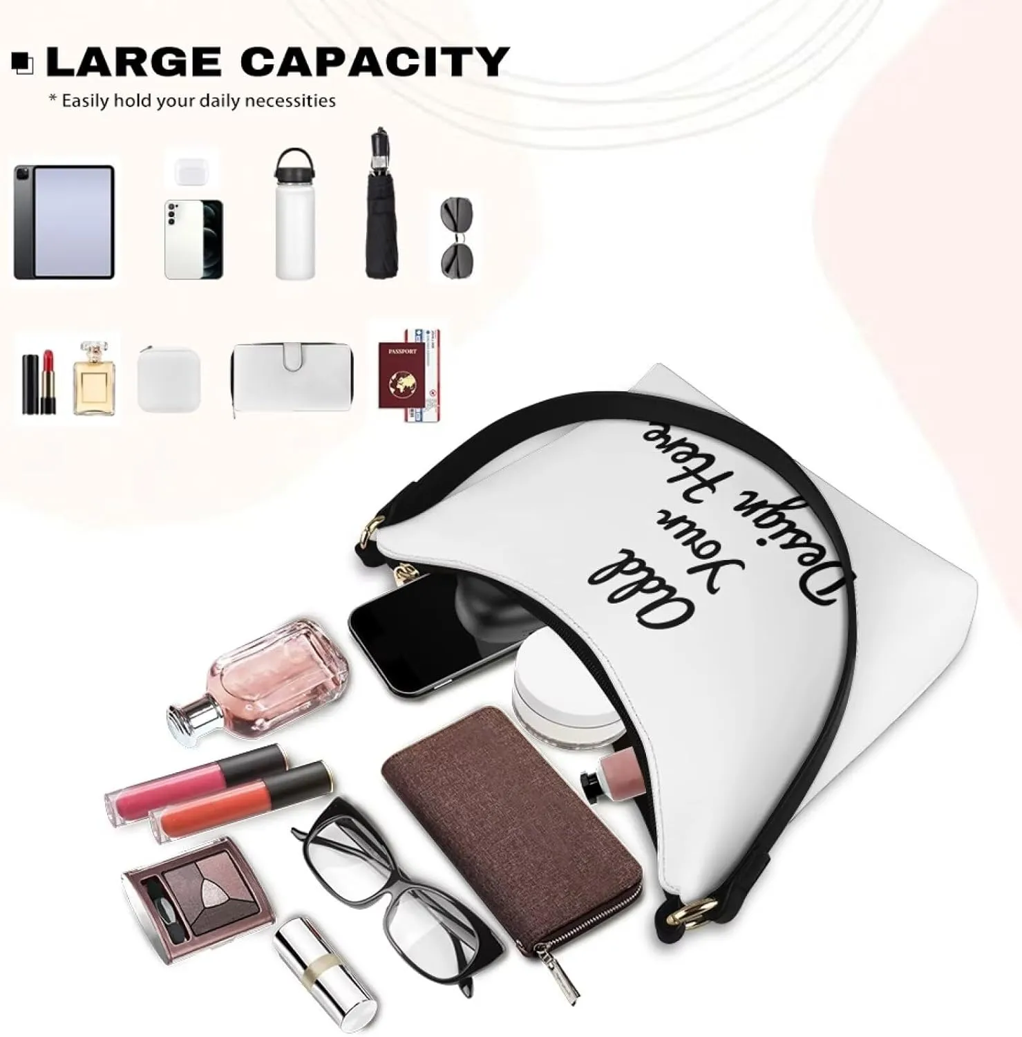 HUGS IDEA Shoulder Bag for Women Small Clutch Purse Mini Handbags PU Leather Underarm Bag