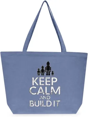 I Can't Adult Today Cotton Tote Bag - Unique Large Tote Bag - Colorful Shopping Bag