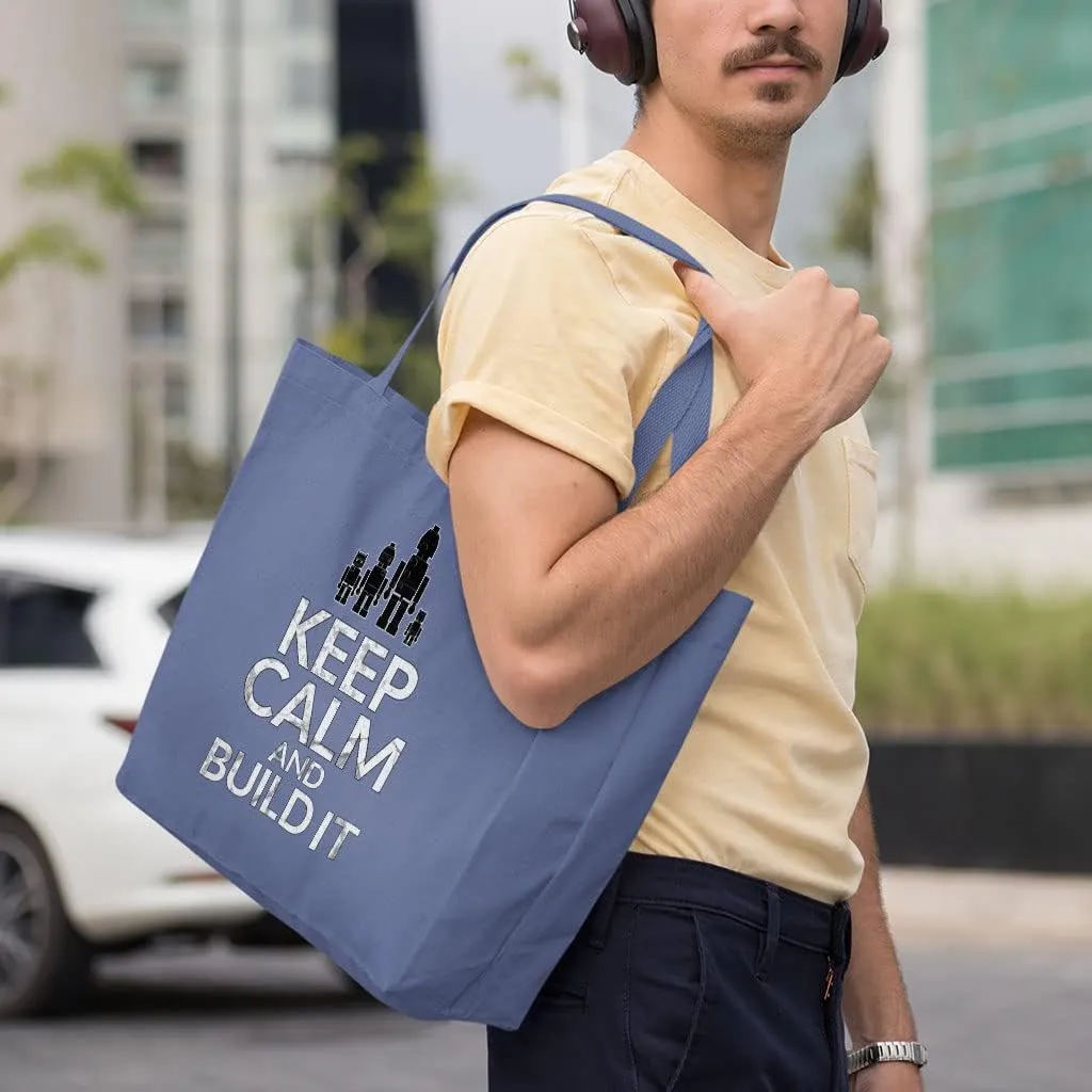 I Can't Adult Today Cotton Tote Bag - Unique Large Tote Bag - Colorful Shopping Bag