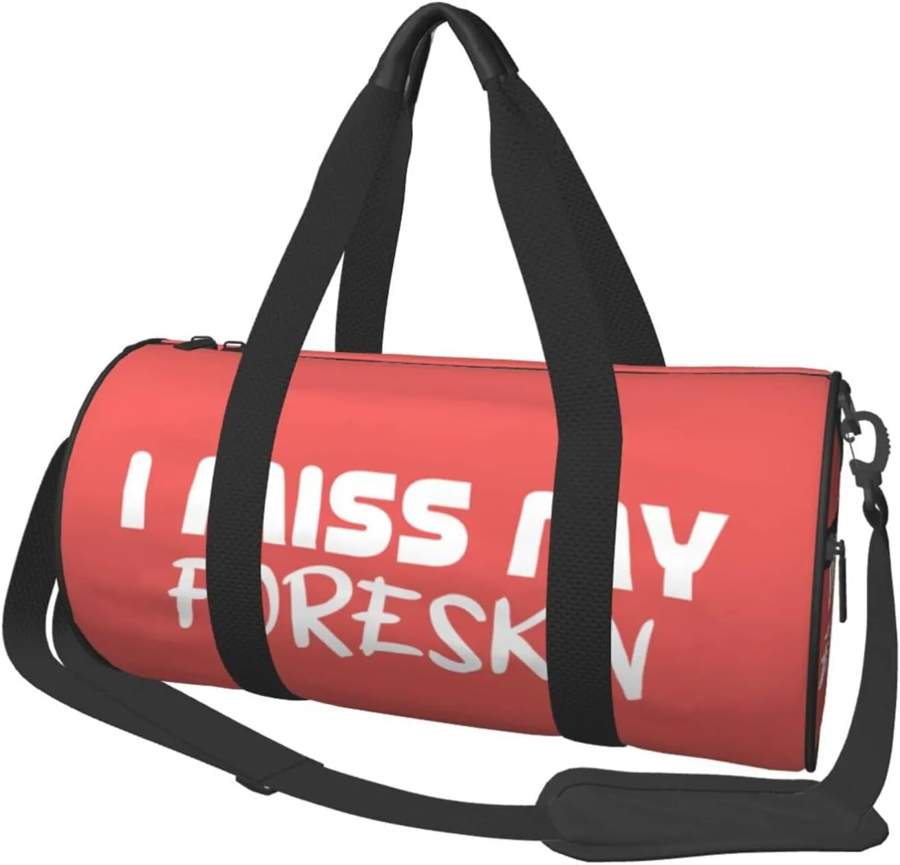I Miss My Foreskin Duffel Bag Gym Bag Travel Sports Tote Large Foldable Beach Swim Yoga5
