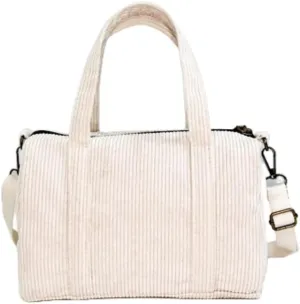 IAMUHI Mini Corduroy Crossbody Phone Purse Small Wallet Tote Bag Casual Shoulder Little Handbag for Women