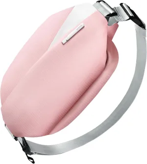 Inateck Sling Bag X, 4L Multi-pocket Crossbody Shoulder Chest Bag with Adjustable Shoulder Strap, Water-resistant Waist Fanny Pack for Men, Women, Travel, Daily Use, Cycling, Hiking, Pink, Large