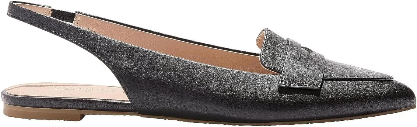 Jack Rogers Women's Pennie Sling Back Ballet Nappa Loafer