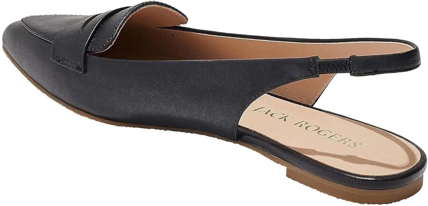 Jack Rogers Women's Pennie Sling Back Ballet Nappa Loafer