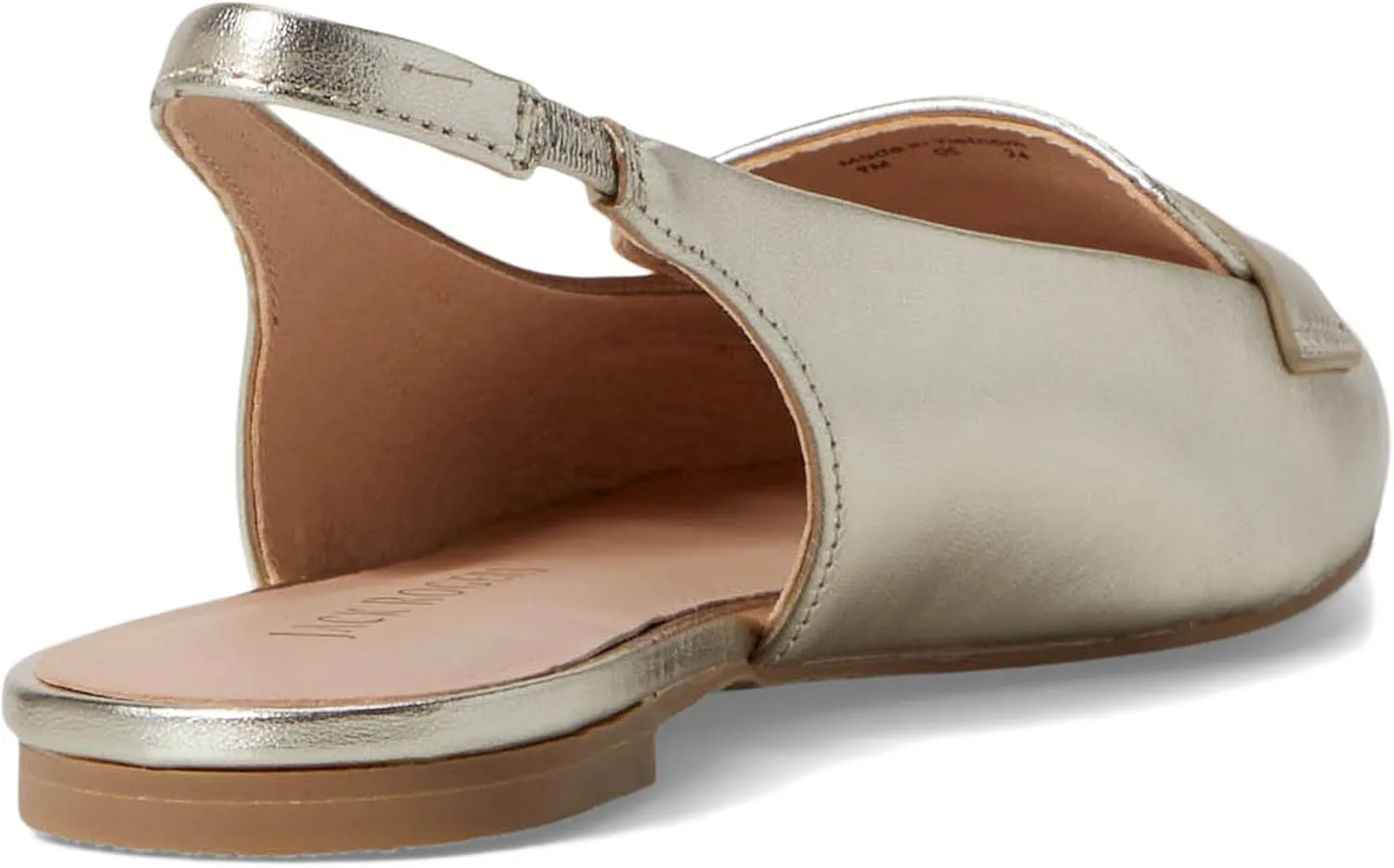 Jack Rogers Women's Pennie Slingback Ballet-Leather Flat
