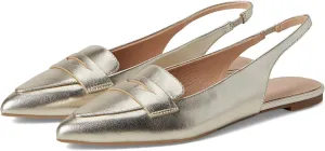 Jack Rogers Women's Pennie Slingback Ballet-Leather Flat
