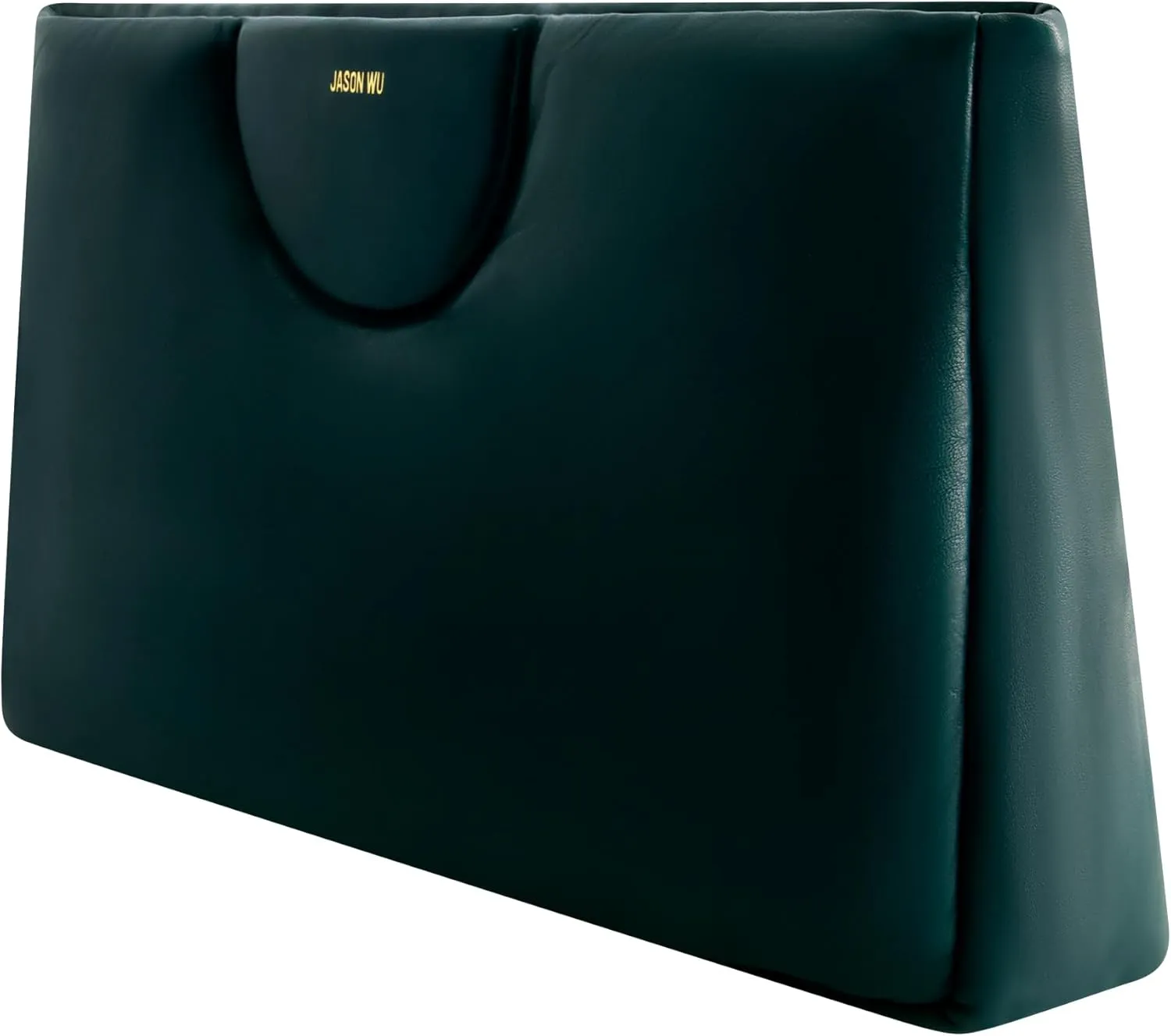 Jason Wu Women's Leather Clutch Bag, Forest, One Size