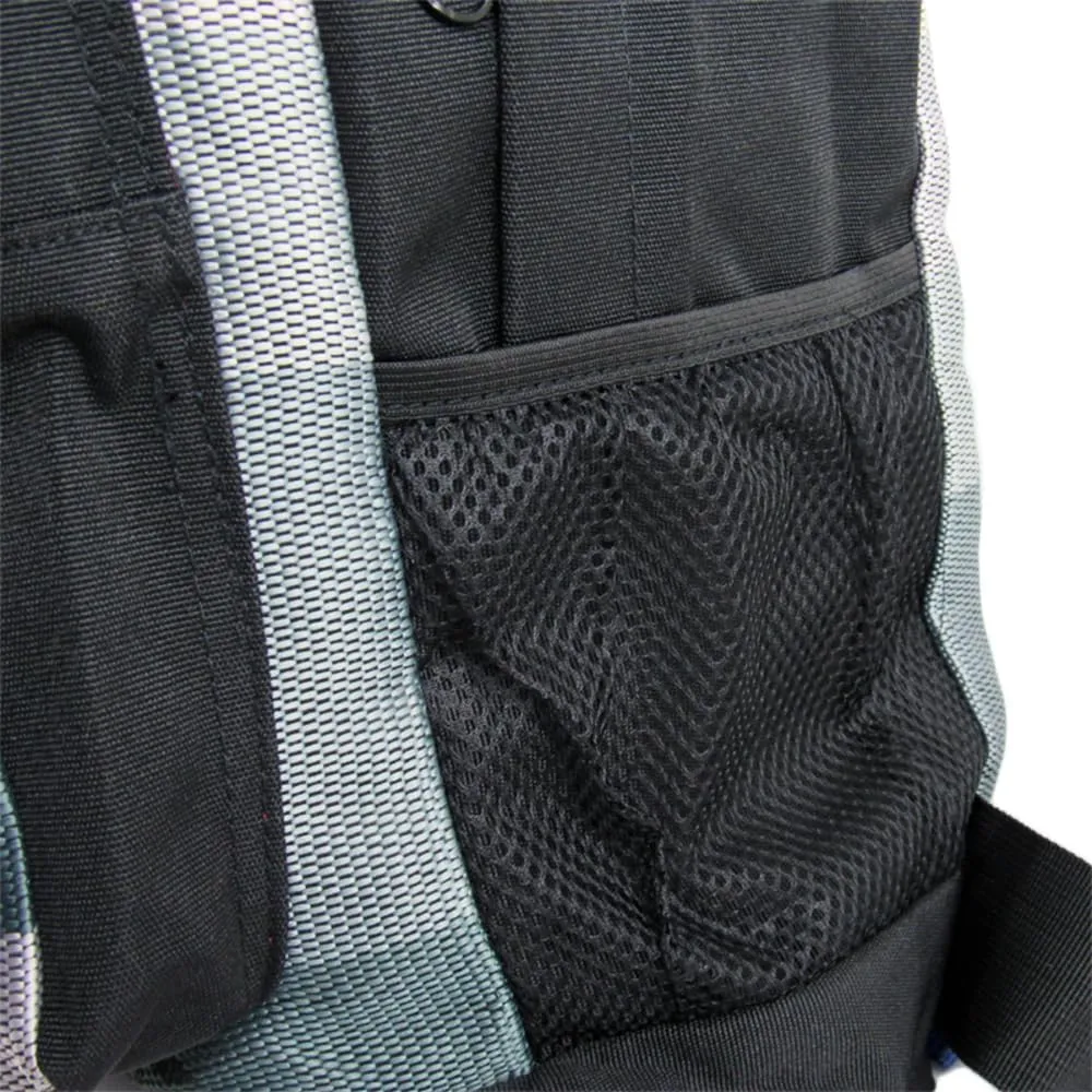 JDM Bride Racing Laptop Travel Backpack Brown Bottom with Adjustable Harness Straps (XL-Black)