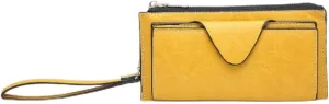 JEN & CO. Kyla RFID Wallet - Women's Vegan Leather Wristlet Purse & Clutch, Credit Card Holder, RFID Safe