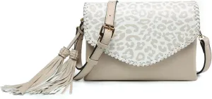JEN & CO. Sloane Vegan Leather Crossbody Bags Envelope Style Clutch Purses Shoulder Handbag Wallets for Women