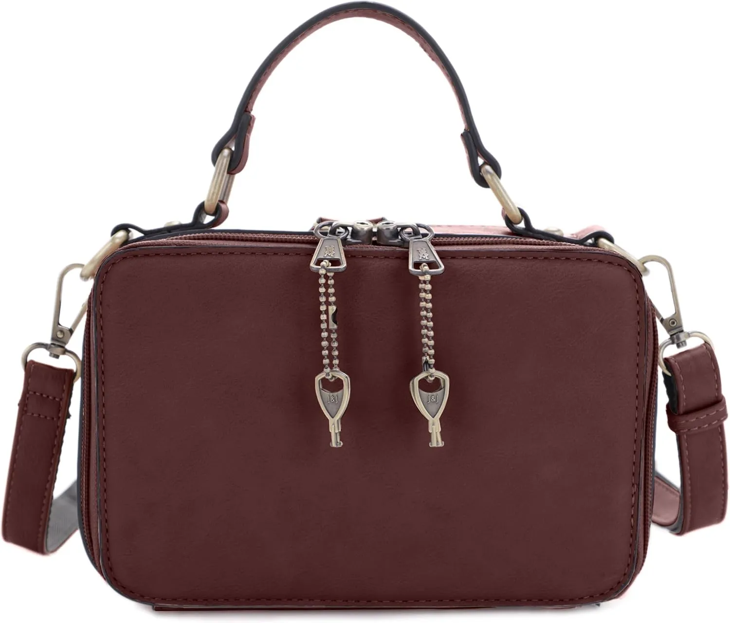 JESSIE & JAMES PANDORA Compact Concealed Carry Crossbody Satchel Purse