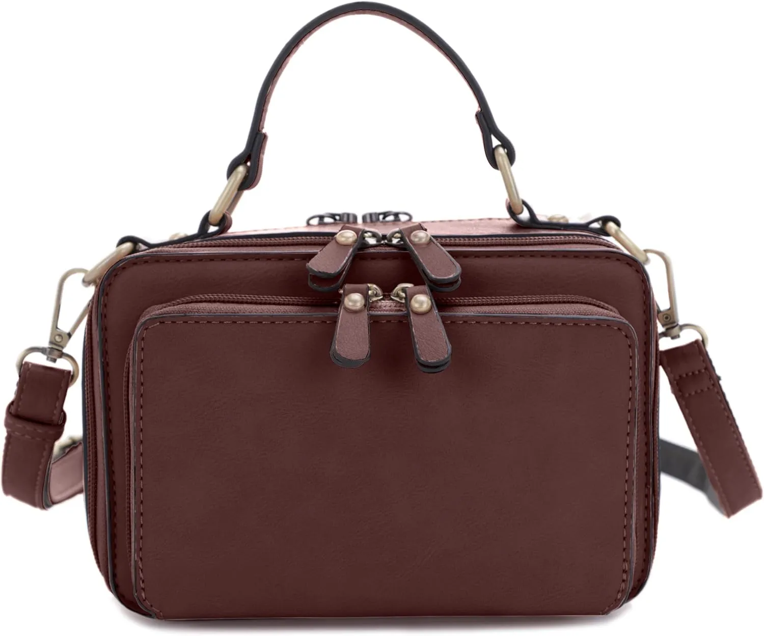 JESSIE & JAMES PANDORA Compact Concealed Carry Crossbody Satchel Purse