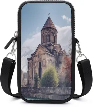 Jet Engine Small Crossbody Bag for Women,Lightweight Mini Shoulder Bag Wallet Cell Phone Purse For Running,Travel,Commuting